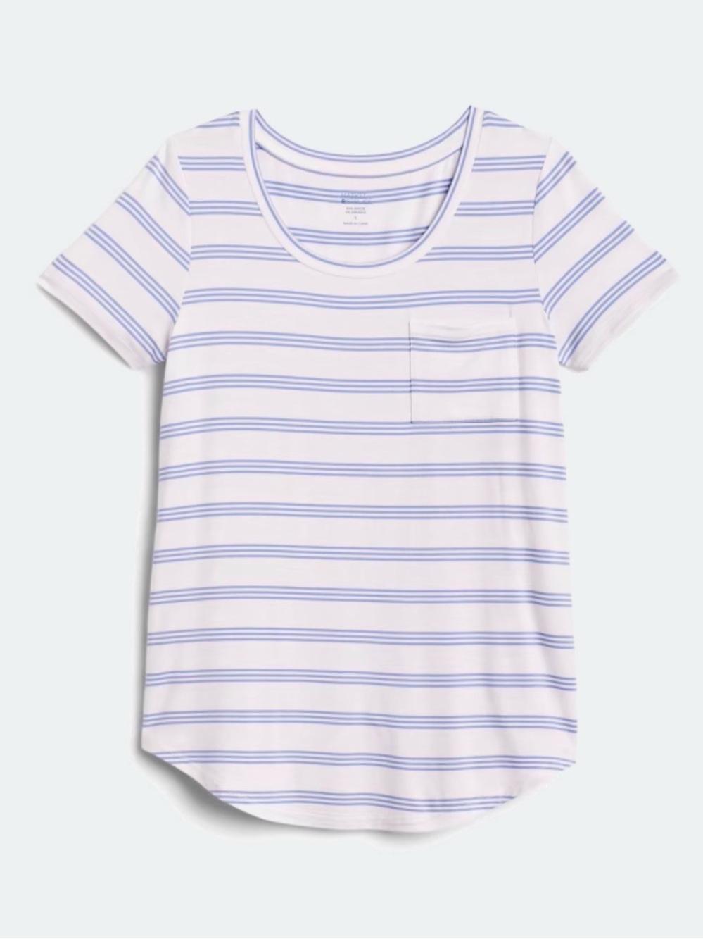 Market & Spruce Elaine Pocket Short Sleeve Tee